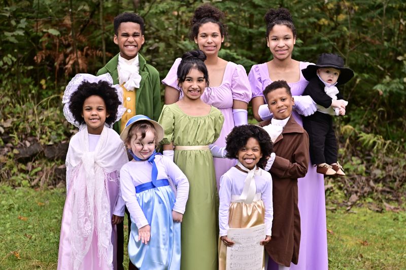 Pride and Prejudice Family Halloween Costumes