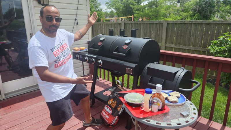 Frank Loves to Grill