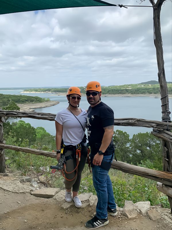 Ziplining