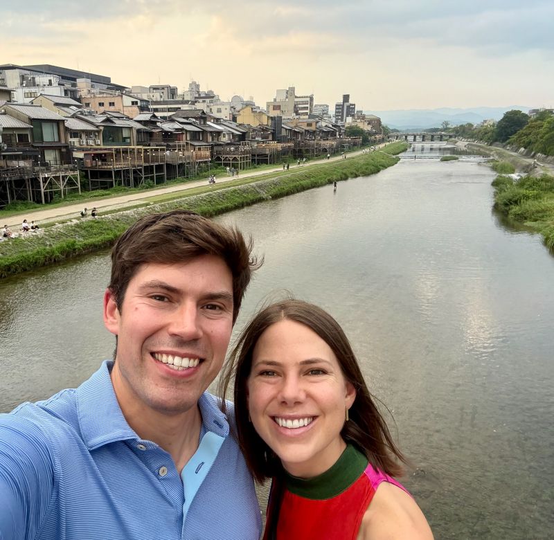 Near the River in Kyoto, Japan