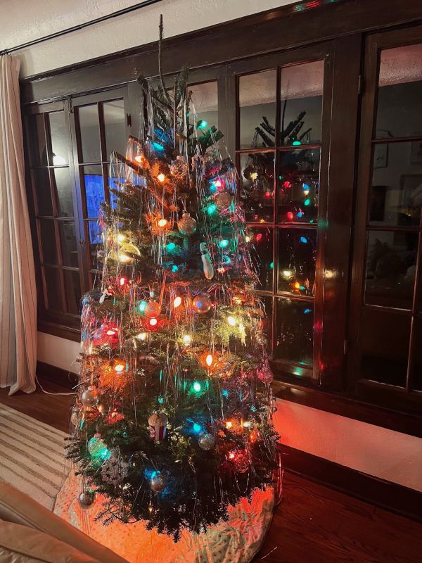 Decorating the House for Christmas