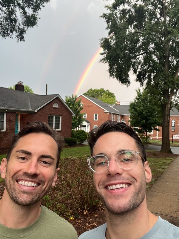 A Brief Pause to Enjoy a Rainbow