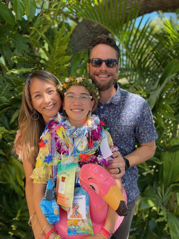 Outdoor Daughter's Graduation