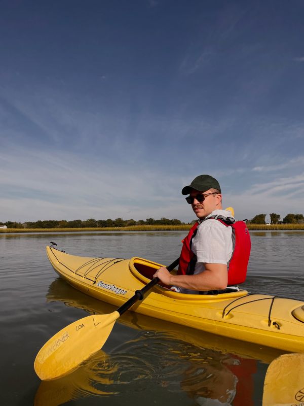 Evan Kayaking