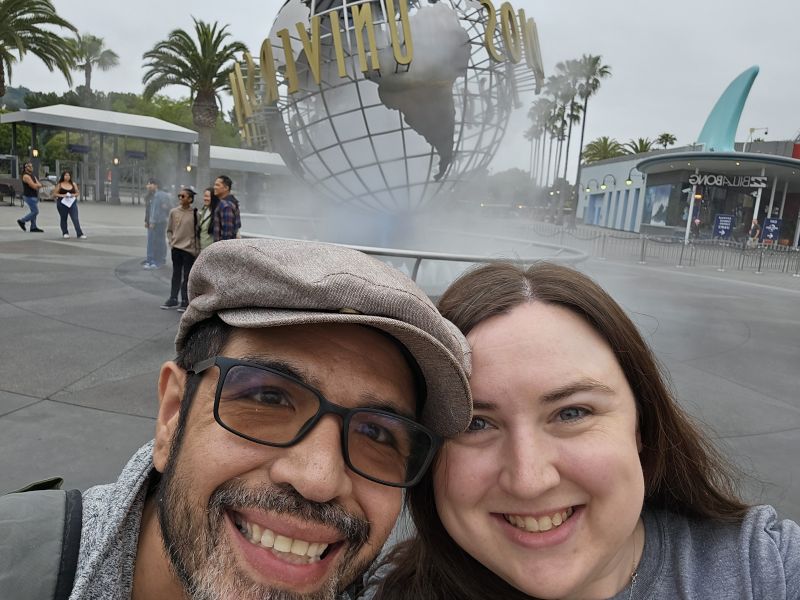 Vacationing at Universal Studios