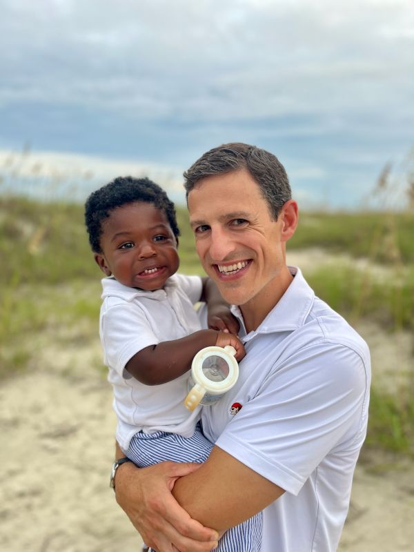 Will & Carter at the Beach