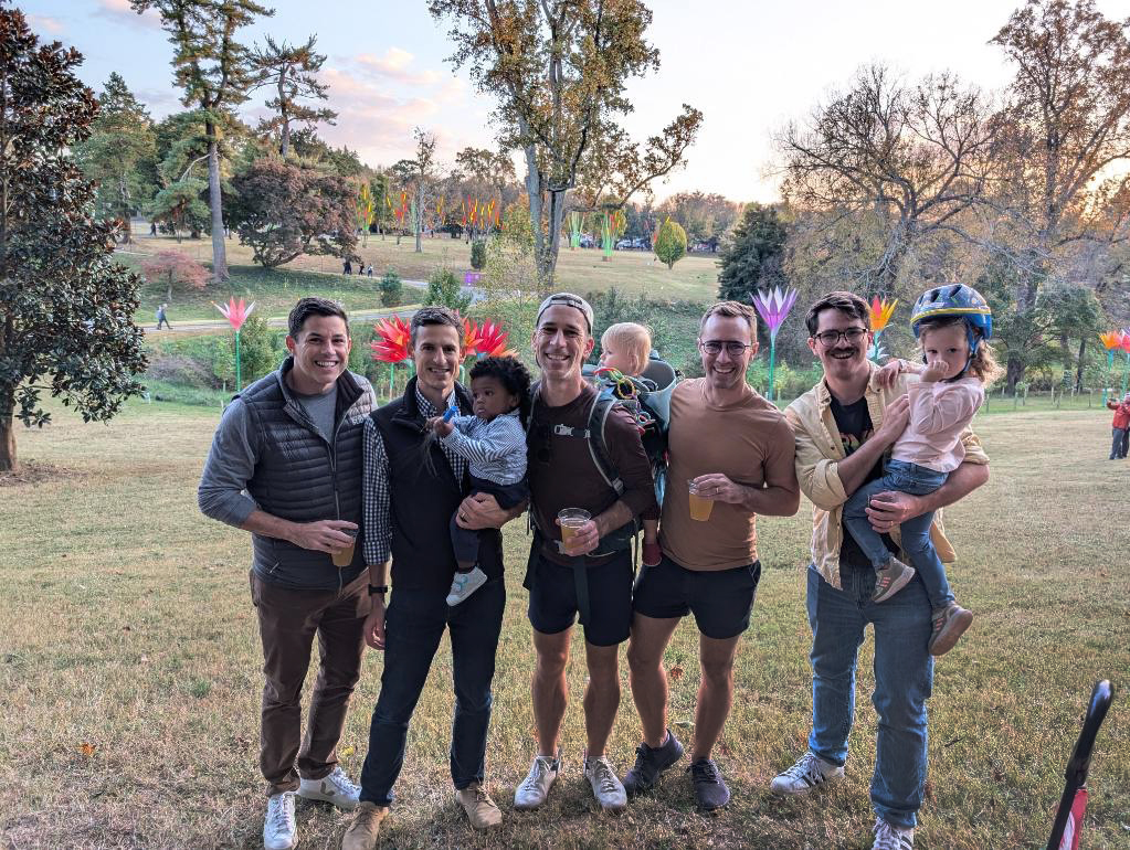 At a Fall Festival With Friends All Blessed by Adoption