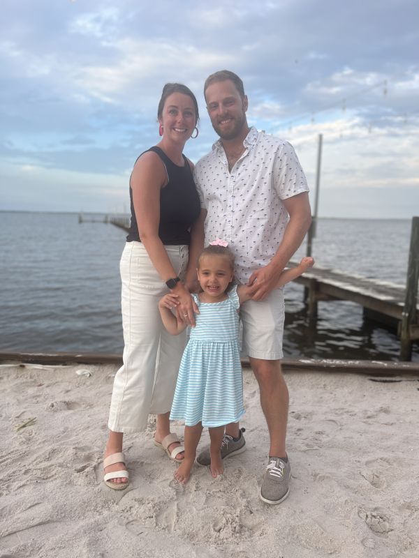 Family Beach Dinner