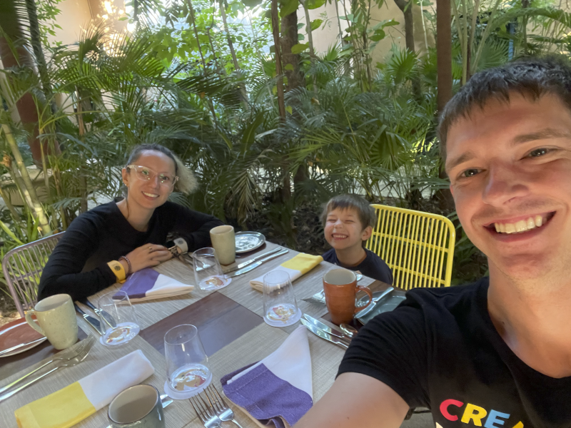 Us on Vacation in Mexico