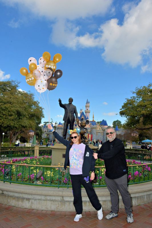 Walking at Disney