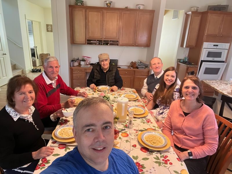 Easter Dinner With Family