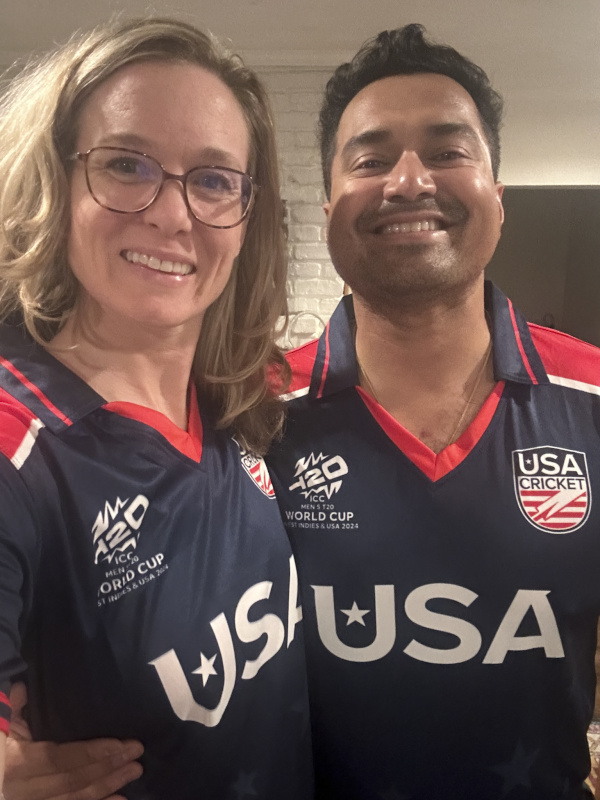 Cheering on USA Cricket