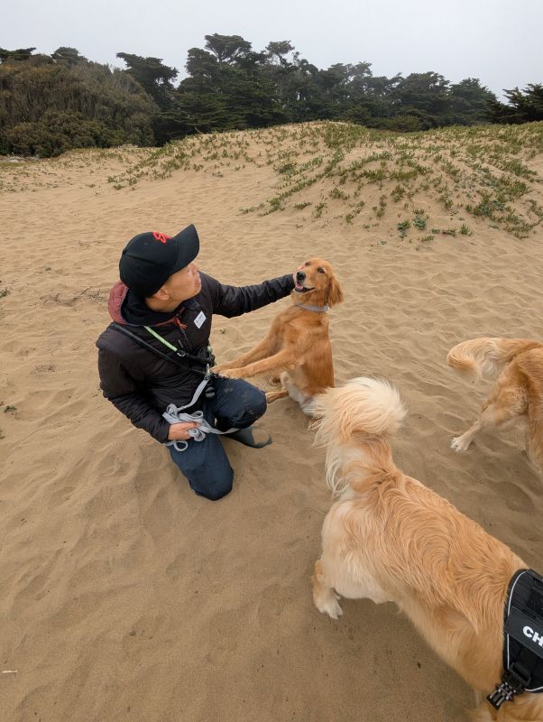 Jason at the Dog Park