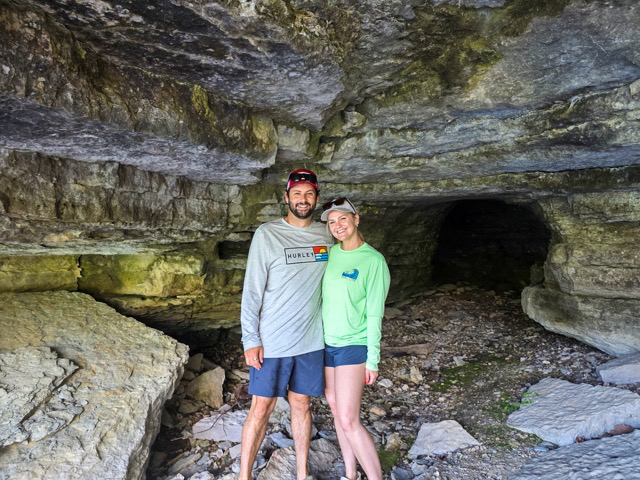 Found a Cave on the Lake